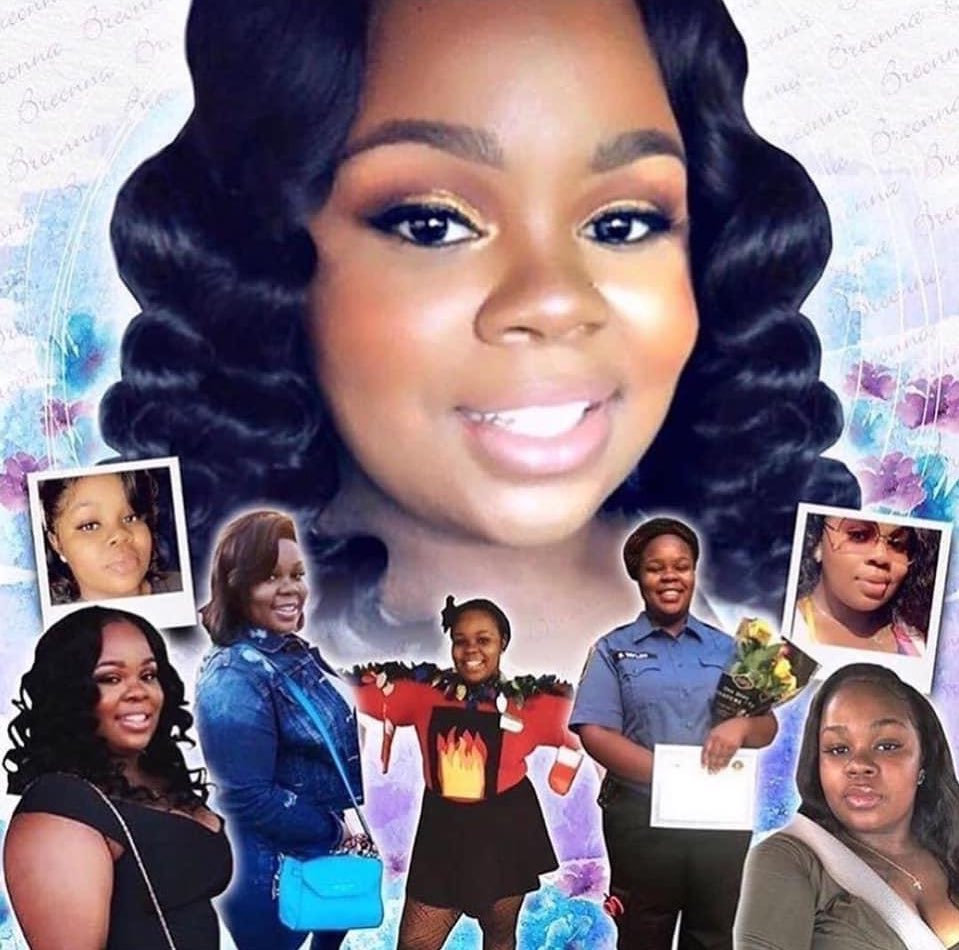 I’m standing for #BreonnaTaylor.