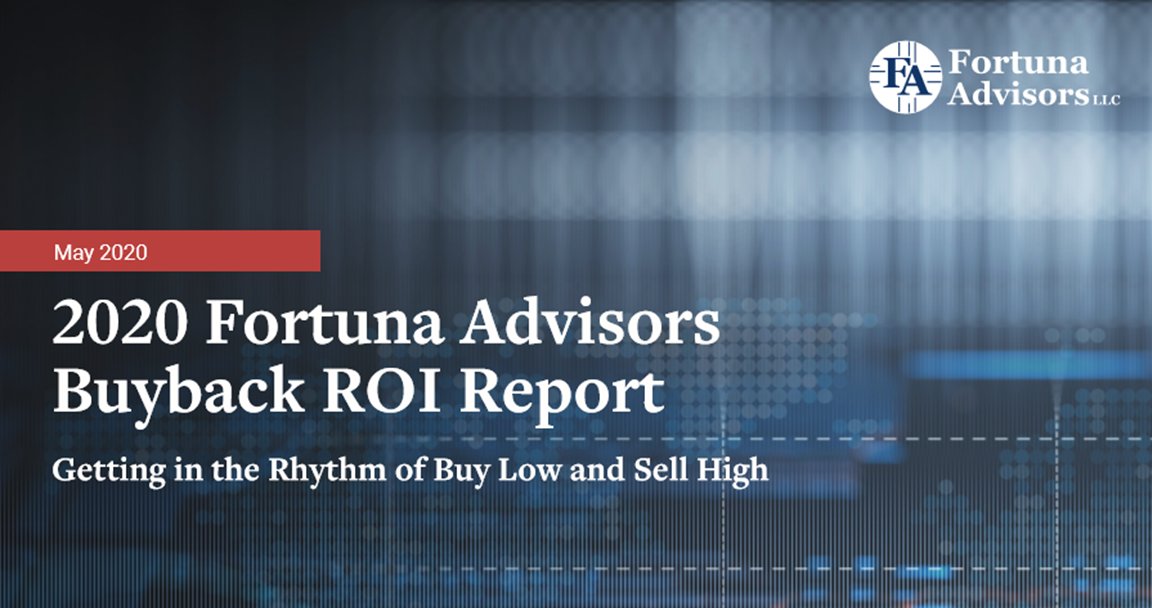 Fortuna Advisors (@fortunaadv) on Twitter photo We are proud to present our 2020 Fortuna Advisors Buyback ROI Report! What's your Buyback ROI?fortuna-advisors.com/2020/05/27/202… We are proud to present our 2020 Fortuna Advisors Buyback ROI Report! What's your Buyback ROI?fortuna-advisors.com/2020/05/27/202…