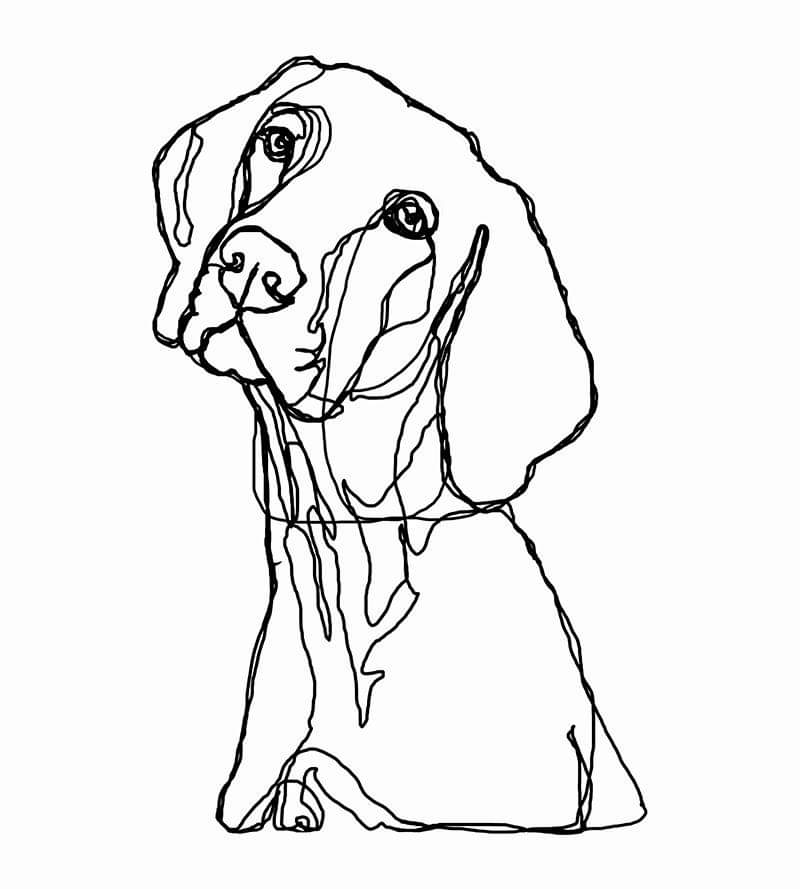 ArtistonWheels's tweet image. I&apos;ve always wanted to try #continuouscontourdrawing #continuouslineart but I found it intimidating. But I pulled up my big boy underwear and gave it a go

#dog #linearr #continuousline #abstract #minimalism #petart #yycartist