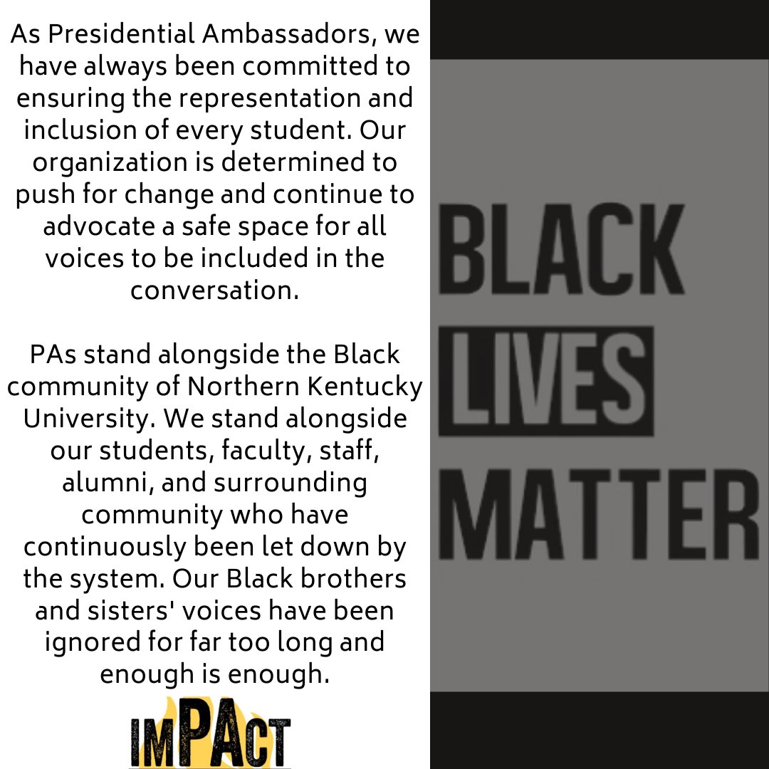 NKU Presidential Ambassadors tweet media
