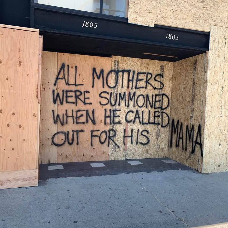 sherylabshire's tweet photo. So many things have pierced my soul in the last few days concerning the horrific murder of George Floyd #SayHisName but this sign a friend posted speaks to me on so many levels. I hope this speaks to you today and every day in your thoughts, but more importantly, in your actions. https://t.co/JZYUMADCu7