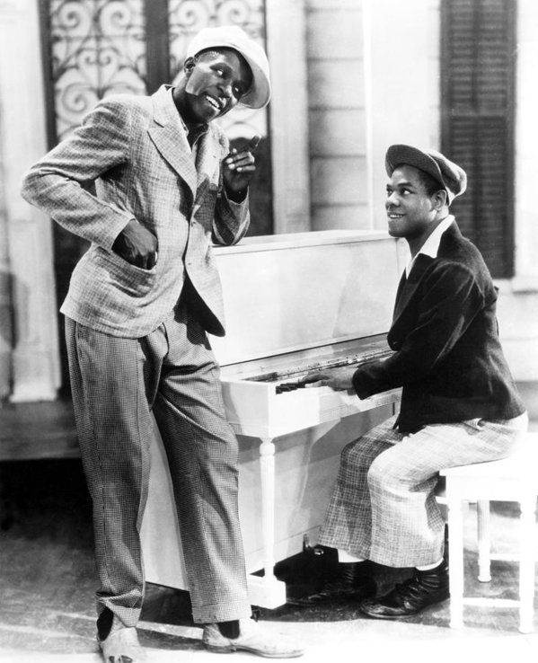 Oh, while you're learning (don't be surprised if this becomes a thread over time) …  #JohnBubblesSublett of Bubbles & Buck, performed the  #ZiegfeldFollies 1931 + the 1st Black artists to perform Radio City Music Hall. Feat. in my NEWSFLASH:  https://bit.ly/2z5voJ9  #CabinInTheSky