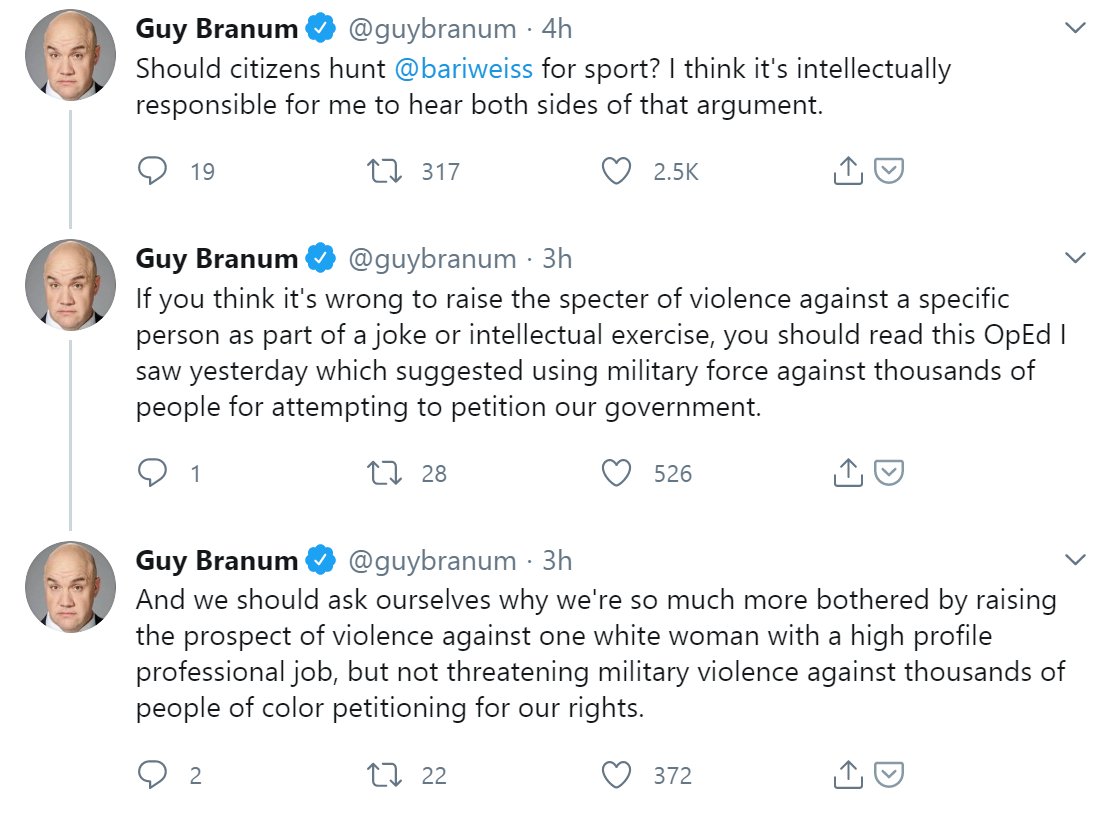 Thread by @SethAMandel: Totally normal that high profile lefty ...