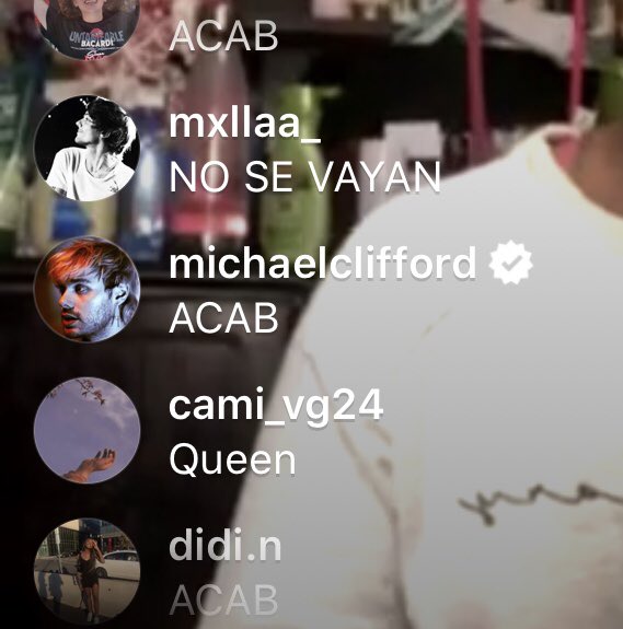 dprsammy's tweet photo. @KenidraRWoods_ @Michael5SOS he said acab 💅🏻✨👏🏻 https://t.co/pNwRsEbjmV