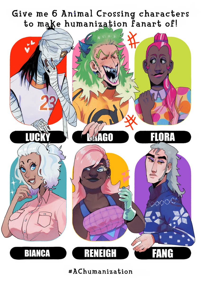 I'm late but these still were a lot of fun ? #AChumanization 
