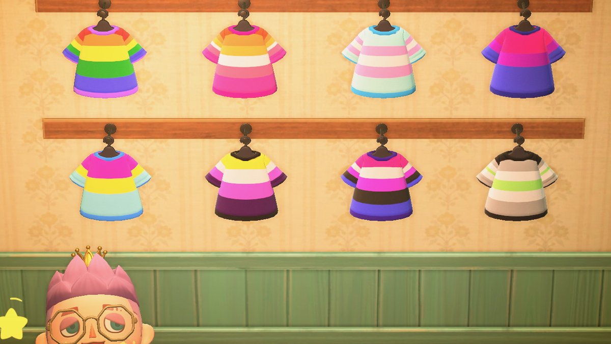 fipsies's tweet image. this pride month im letting my villagers come out to me. i will update later with results #AnimalCrossing #ACNH #NintendoSwitch