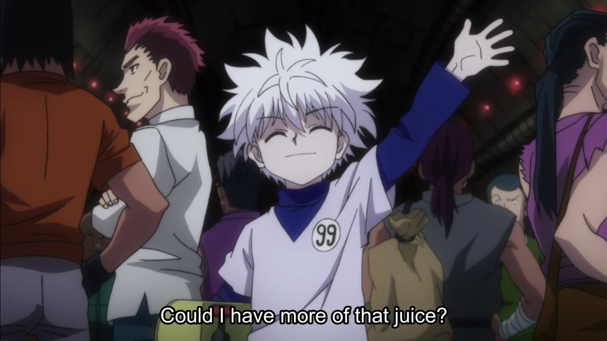 i’m so slow at watching anime bUT KILLUAAA