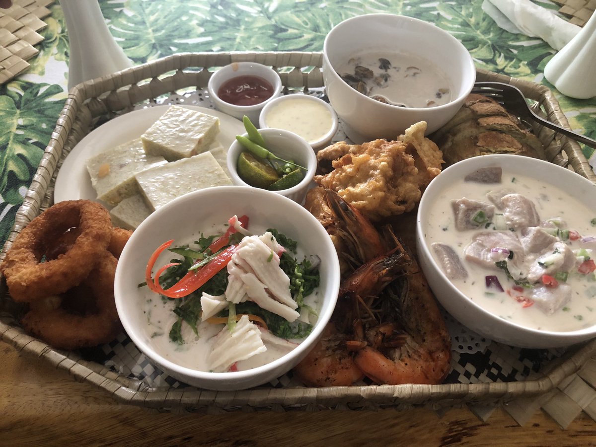 tuiteci_fj's tweet image. If you need a feed head to Legacy Cafe and Health Bar at Pacific Harbour
#Kusima #TeamFiji