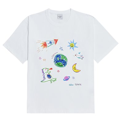 Tシャツ・カットソー ACME DE LA VIE CRAYON DRAWING LOGO SHORT SLEEVE T-SHIRT acme de la vie Unisex Script Logo Printing Short Sleeve Tee