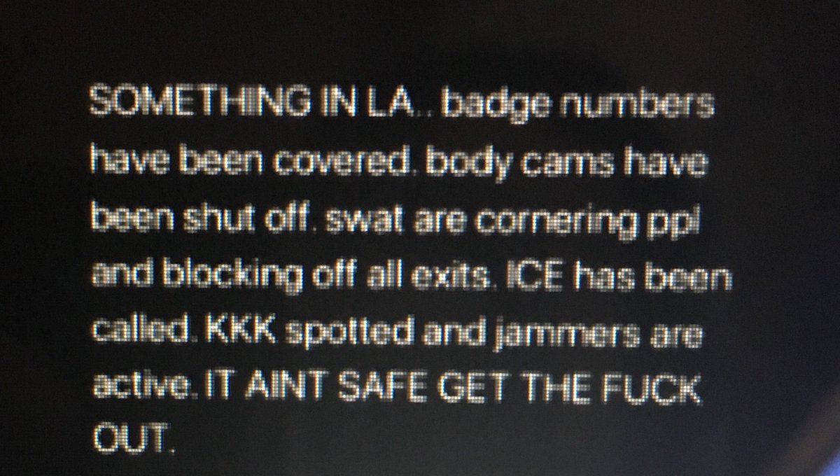 CHAALIAPINZ's tweet image. Now w better cropping please  stay safe #LAPROTESTINFO