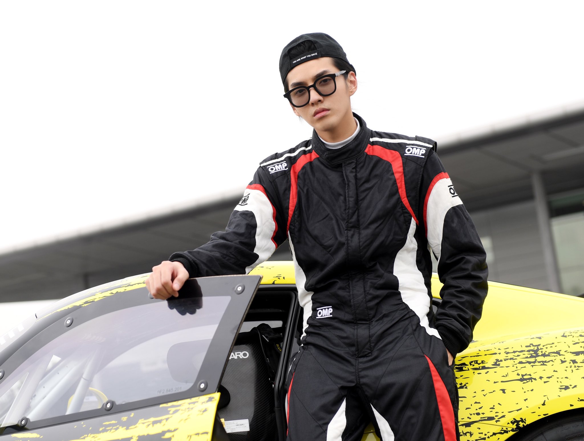Naga 🍅 on X: Kris Wu became the part of Porsche Family (brand  ambassador??) and driving Porsche 718 Cayman GT4 Clubsport, yellow-black.  Short thread ⬇️  / X
