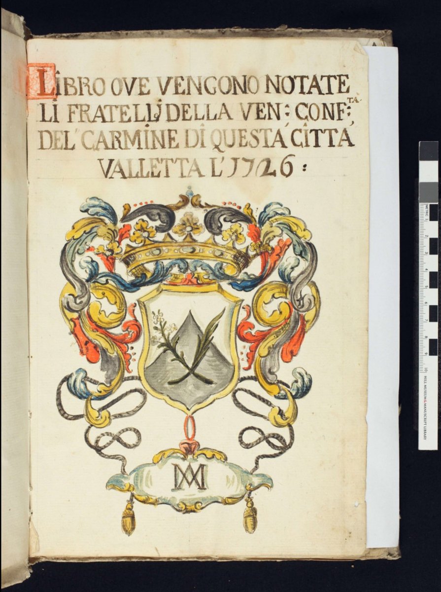 visitHMML's tweet photo. 106 volumes of Archive of the Archconfraternity of Our Lady of Mt. Carmel now in #vHMML Reading Room: https://t.co/OXvvH5k44X

Archconfraternity founded in 1621. Records include minutes, legal documents, records of masses, records of pious foundations, legatos. https://t.co/Ki9OSPUY14