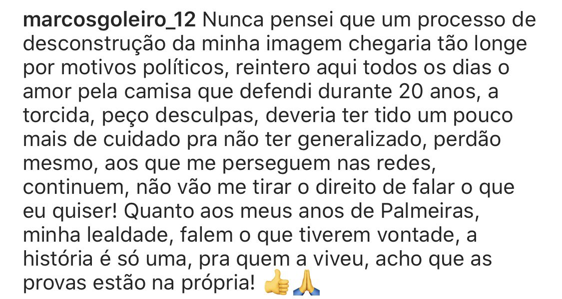 Só para deixar claro um comentário de um post...🤦‍♂️🤦‍♂️