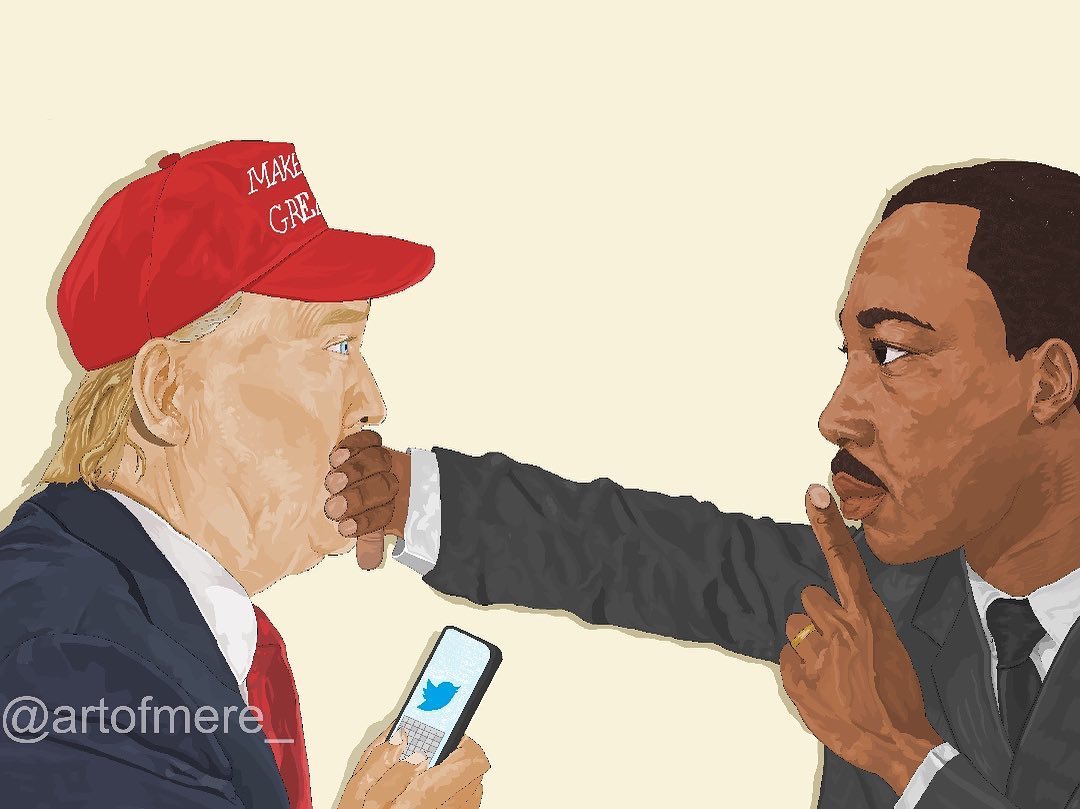 theehappychic's tweet photo. Credit: @ArtOfMere_  
#blackart #BlackLivesMatter https://t.co/vdQgHsY3YC