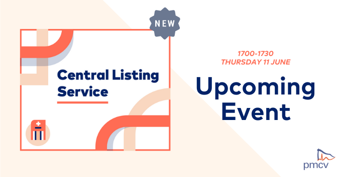 PMCV are excited about the upcoming launch of ther new Central Listing Service. To introduce the centralised platform and to answer any questions you may have, they will be hosting a Q&amp;A event next Thursday 11 June 1700-1730.

Find out more: assets-au-01.kc-usercontent.com/be714ec0-113f-…
