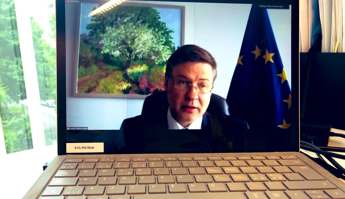 Today @SMEunited GA has a chance to discuss with @VDombrovskis the #NextGenerationEU recovery package from the perspective of European #SMEs. New #SolvencySupportInstrument to support viable companies in #EUSingleMarket