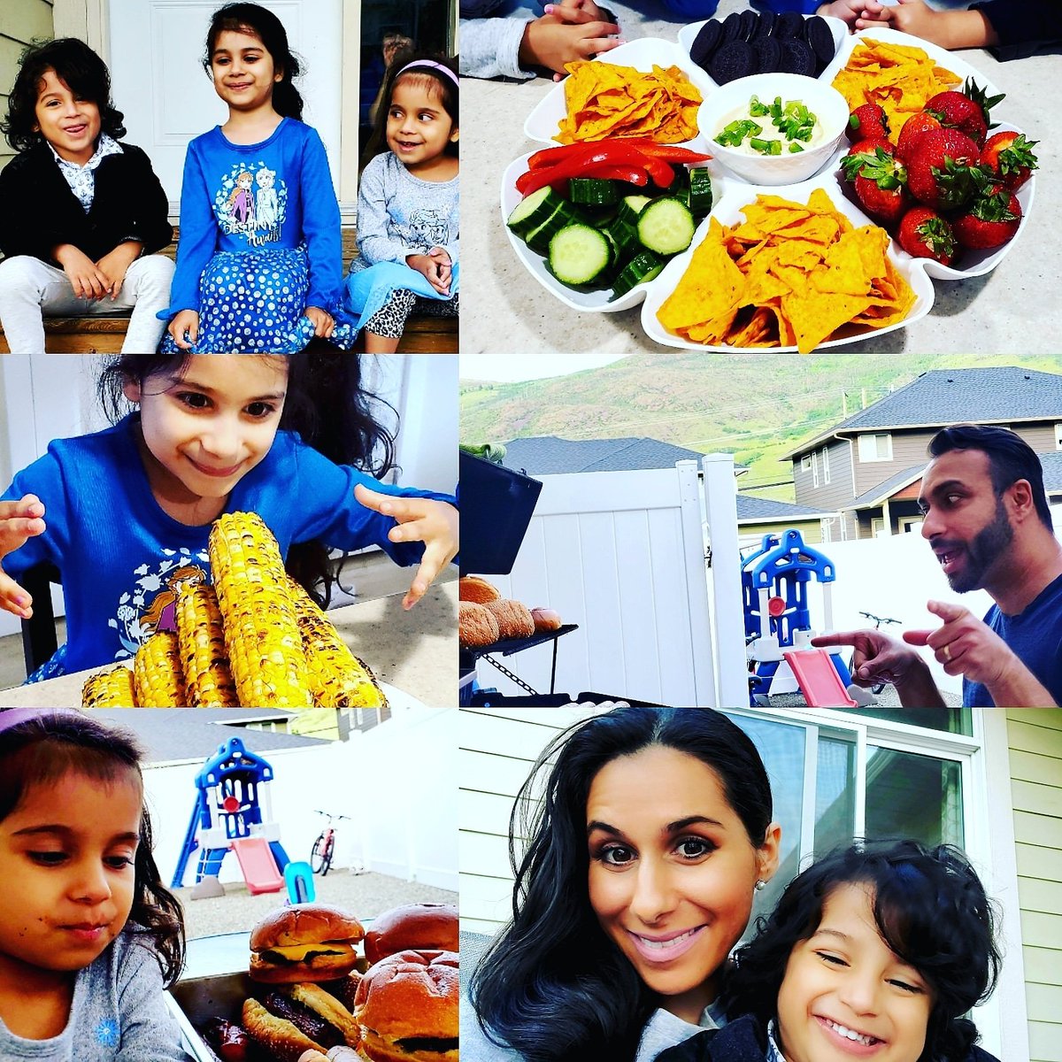 Fun times with the fam today 💞

#MyHappiness
#MomOf5
#WifeOfACarCollocter 😄
#WeLoveBBQs
#AndNature 🙌
#BlessedBeyondMeasures 🙏❤
#LoveLifeAlways