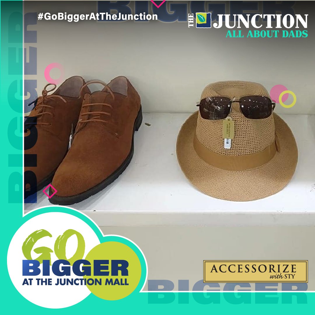 Get your old man some nice shoes with a matching hat from @accessorizeke. He'll love you more for it😉. 

Visit @accessorizeke and tell us what other gifts you'd buy him for a chance to win a Kes 5000 shopping voucher. #GoBiggerAtJunction 

T&amp;Cs: bit.ly/3gOHQxN