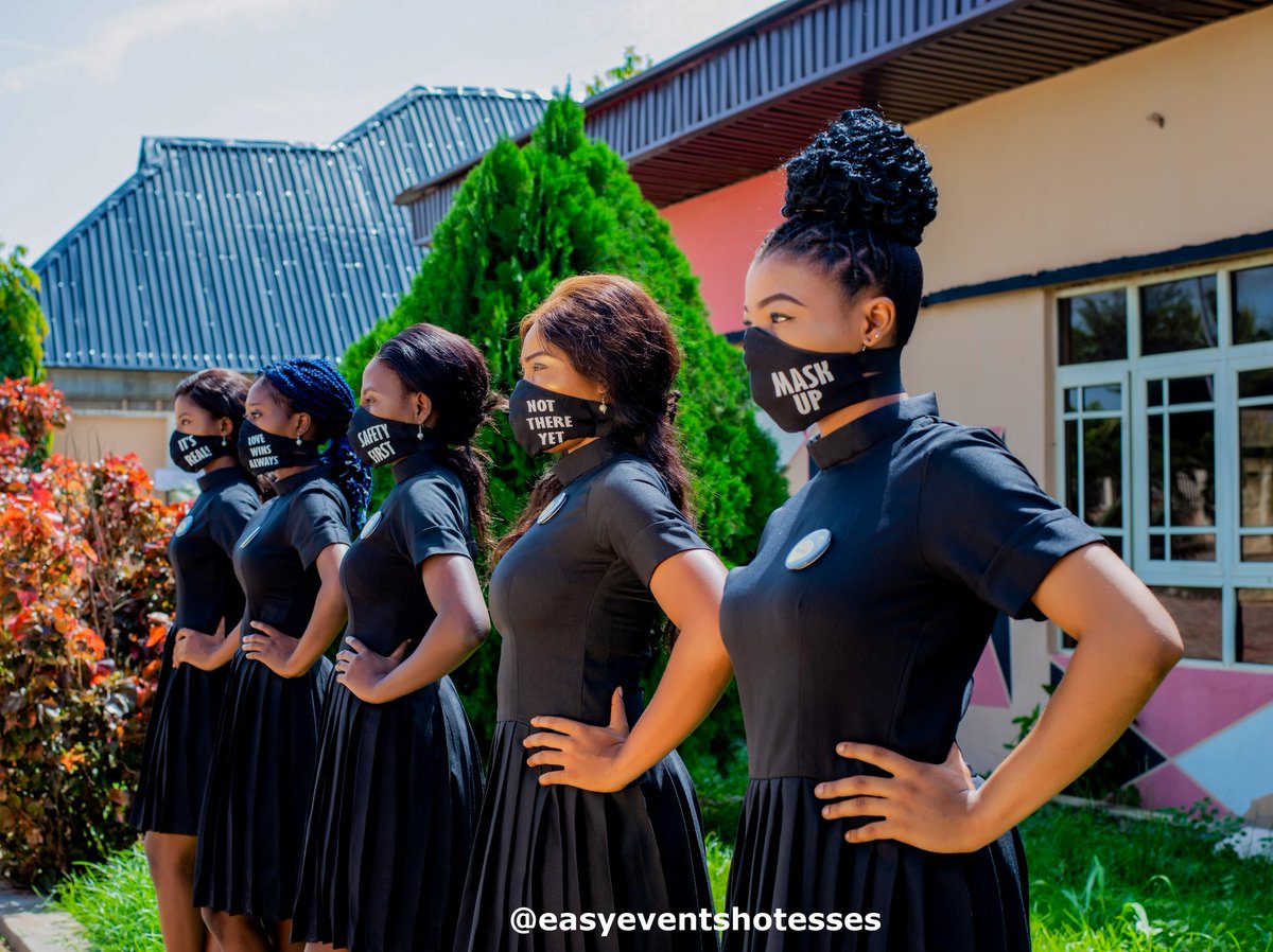 olajideABC's tweet photo. It is real, and the team is ready! 

Tho we are not there yet, Mask up till we get started.

Safety First 🤗

Hostesses @easyeventshostesses 
@easyevents.ng 

#covid19
#stayhealthy #staysafe @nigerian_ushers 
@ushersinnigeria 
@ekitieventvendors 
@nigerianwedding https://t.co/cJOM2duMOO