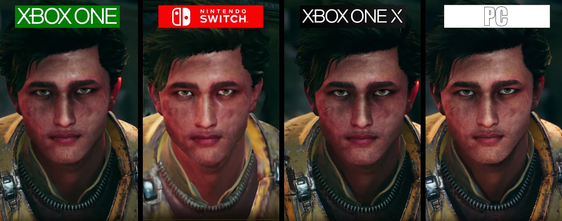 The Outer Worlds PS4/Pro vs Xbox One/X Frame Rate Comparison 