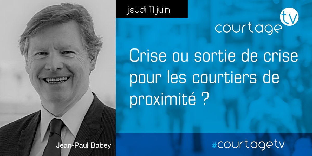 Le 11/06 à 18H15 le live plateau #CourtageTV sur #LassuranceEnMouvement ==> bit.ly/2tzFO0Y ITW de Jean-Paul Babey @alptis par <a href="/jeanlucgambey/">GAMBEY</a> <a href="/JCharlesNAIMI/">Jean-Charles NAIMI</a> <a href="/LAMBIJOUEmma/">LAMBIJOU Emmanuelle</a>  <a href="/ViggianiCeline/">Viggiani Celine</a> 
#Assurance #Courtage #AssuranceTV