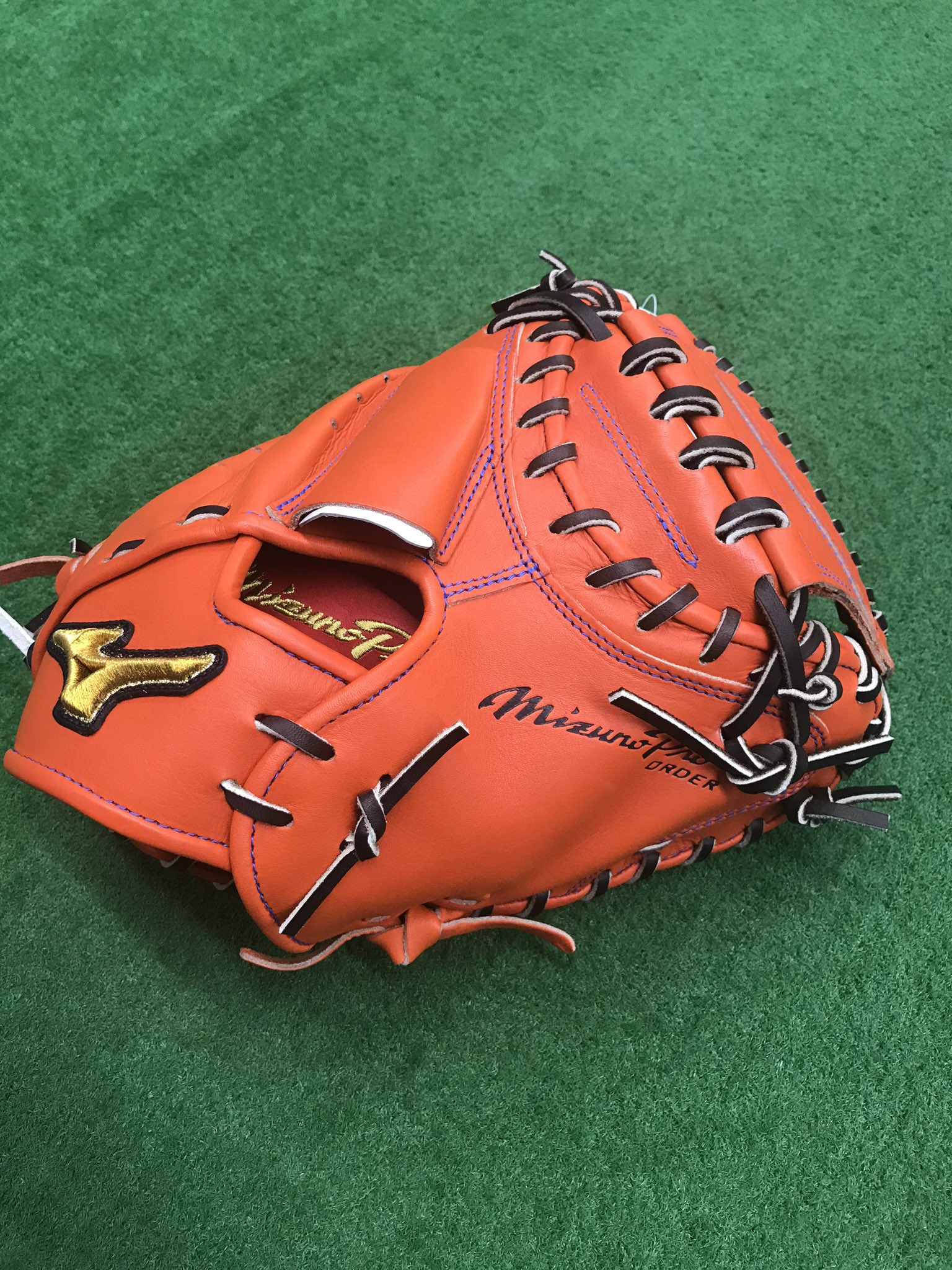 ミズノプロ 硬式キャッチャーミット オーダー 炭谷モデル-