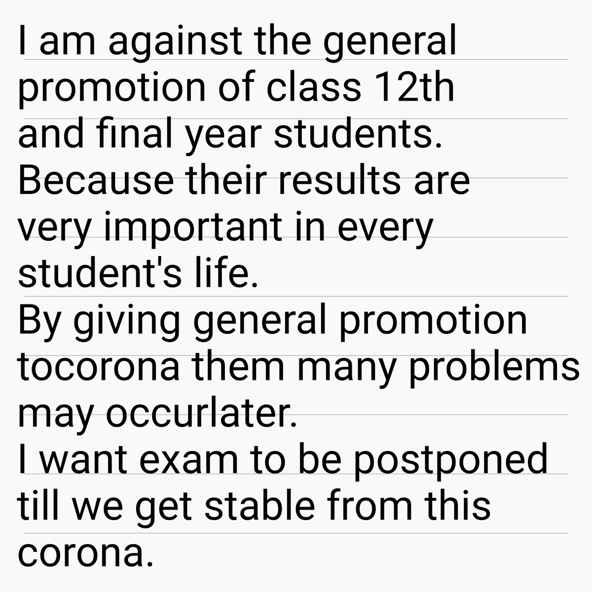 ARYANRAI_01's tweet image. #againstexam #againstgeneralpromotion
#PostponeExam @ChouhanShivraj @narendramodi