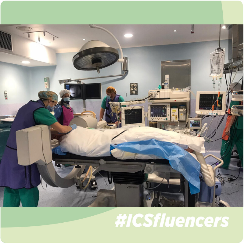 icscat's tweet photo. #ICSfluencers @judit_lofe : "Bon dia, avui anem directament al quiròfan de neurocirurgia. Estem fent una artròdesis cervical. El pacient de 41 anys té dolor cervical que li impedeix fer la seva vida normal i intentarem millorar-li."
@htrueta #S47JL https://t.co/KNN3MH0SFs