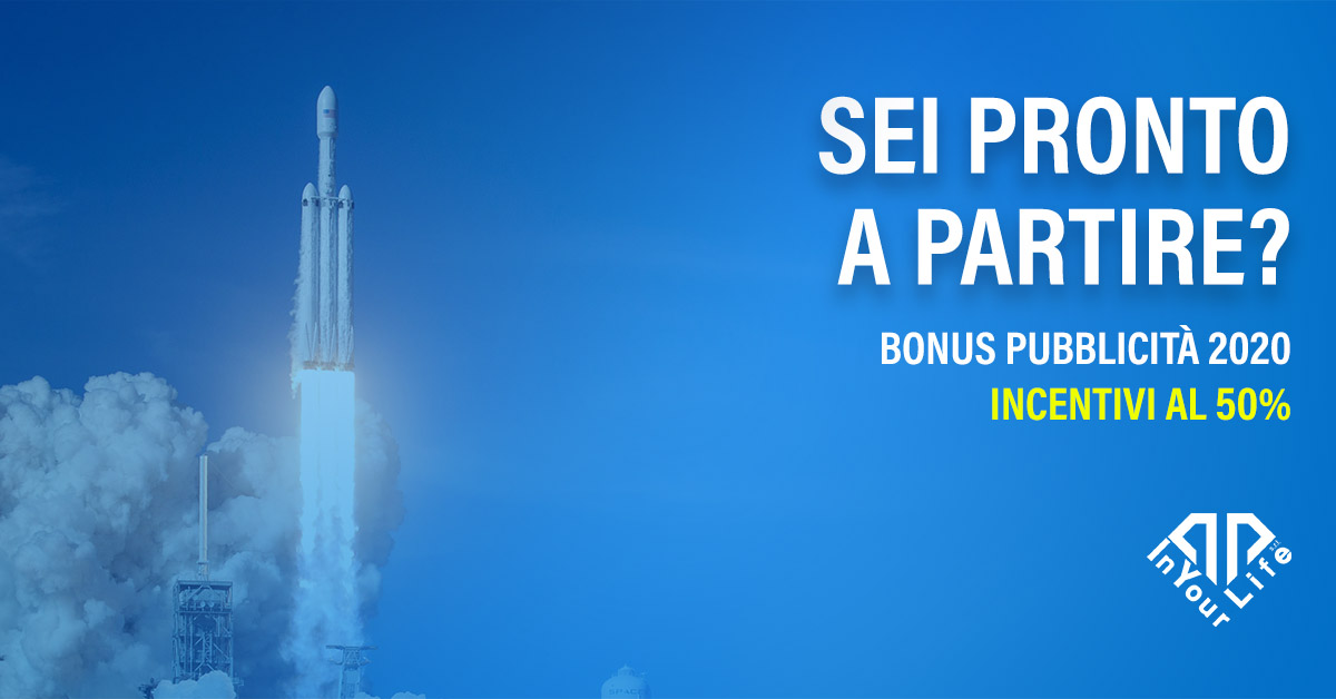 InyourlifeInfo's tweet photo. Bonus Pubblicità 2020 - incentivi al 50% grazie al nuovo decreto Rilancio ✅✅✅
È il momento giusto per rilanciare la tua impresa! 💪
Guardiamo al futuro insieme. Puntiamo a nuovi traguardi. 😎 https://t.co/dvpP6JQ2ri