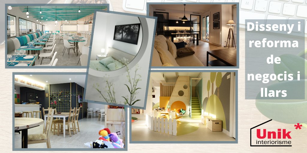 Molt contents de donar la benvinguda a Unik Interiorisme a CatConsum. A Unik fan realitat els teus somnis! Dissenyen espais,interiors i exteriors, per a locals comercials i vivendes personals. Benvinguts!! Visita la seva web i descobreix tot el que fan: unikinteriorisme.com