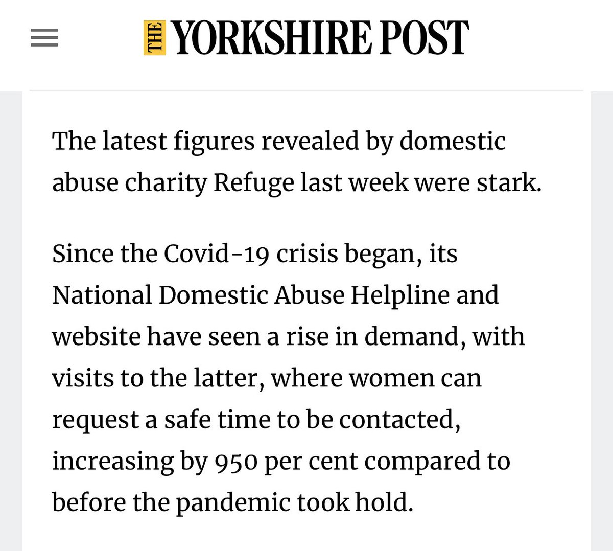 katehardcastle's tweet photo. During the #pandemic access to #NationalDomesticAbuse helpline has increased by 950%
Today, alongside many others including @drrajshah @AndersonNatalie @tessasanderson & @StephanieHirst I will be part of #TheBigFestoon to raise funds & awareness for @womensaid https://t.co/Ezkik1RMeC