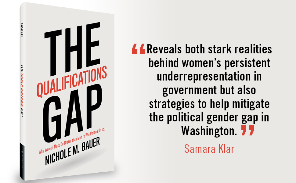 What does it take for women to win political office? THE QUALIFICATIONS GAP  by @nmbauer uncovers a gendered qualifications gap, showing that women need to be significantly more qualified than men to win elections.

COMING SOON #politicsandgender

ow.ly/3iua50zZ6dK