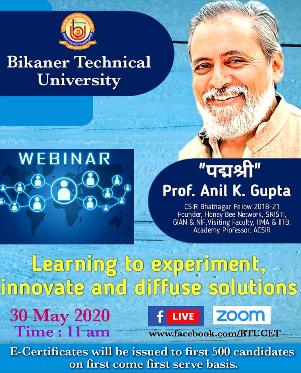 MITRC2's tweet photo. Live Webinar:
Learning to experiment,innovate and diffuse solutions https://t.co/90dFwjGude