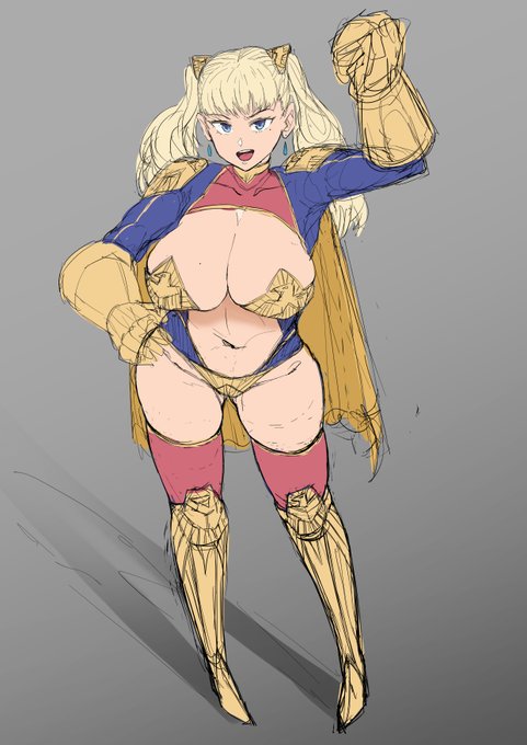 ママが殉職したら娘ちゃんも描きたい。 