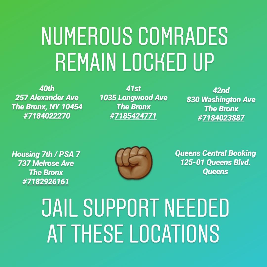 decolonize_this's tweet image. ALL HANDS ON DECK FOR JAIL SUPPORT!!!