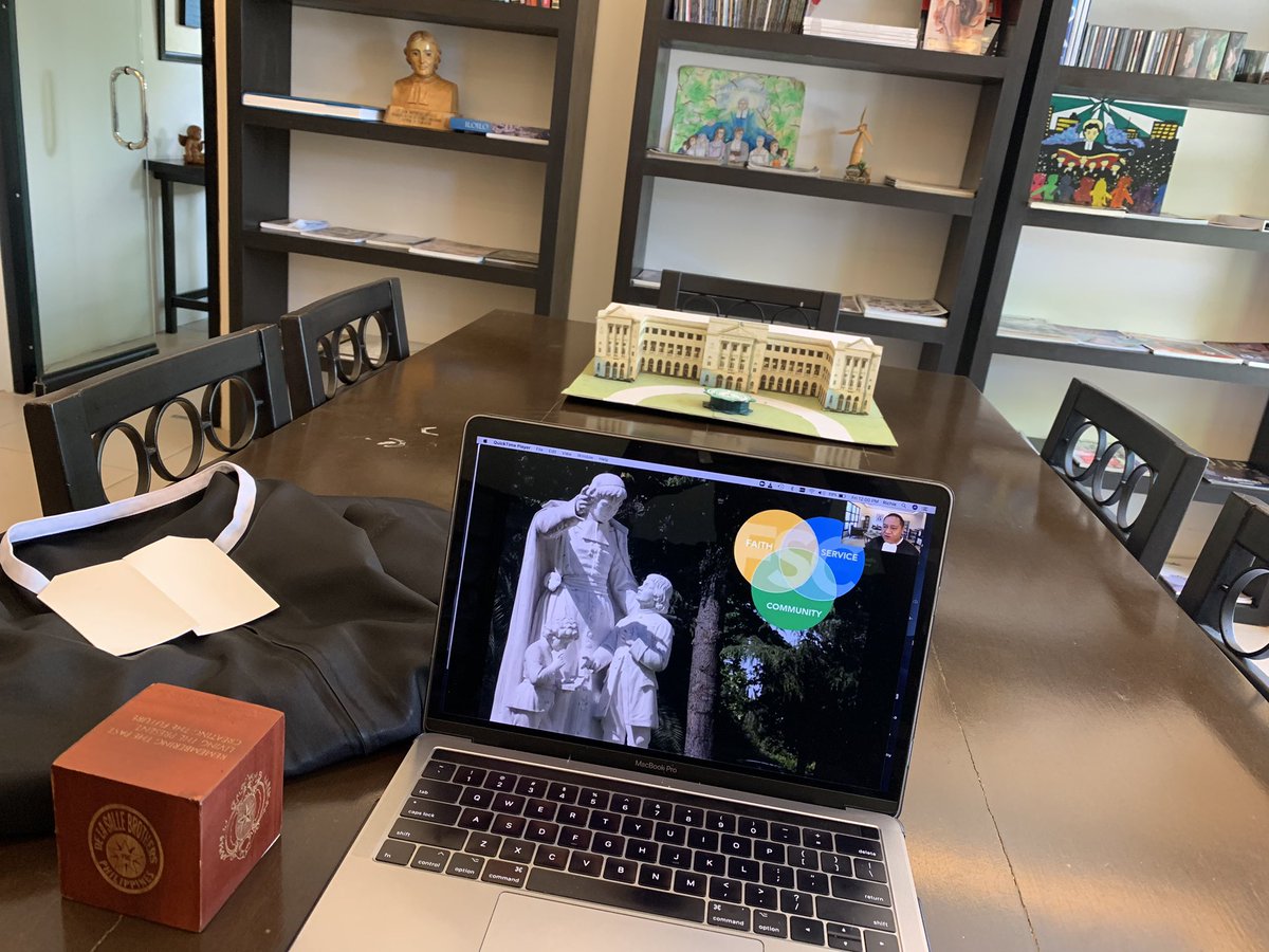 richiefsc's tweet image. Just finished another recorded Lasallian module for teachers... #virtualformation #wearelasalle