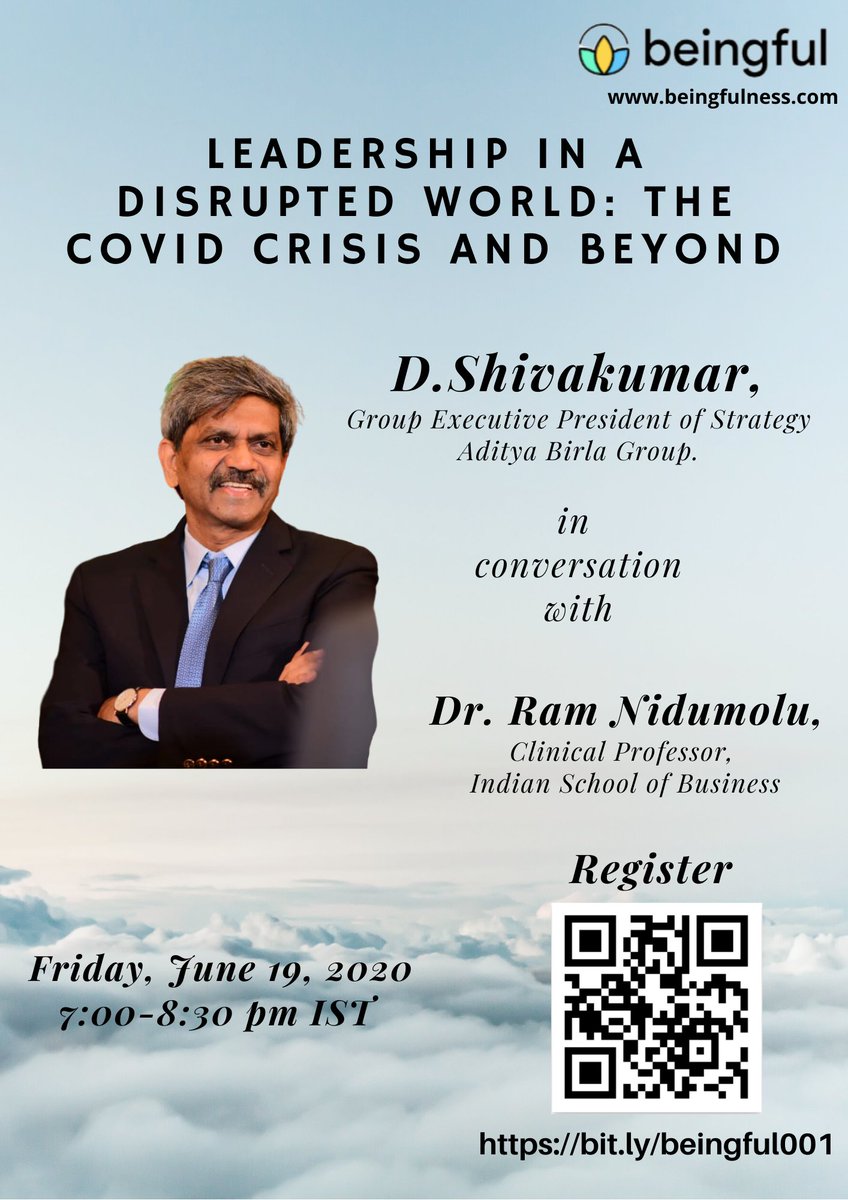beingfulness's tweet photo. #beingfulness #leadership #beingfulleadership #covid19 #crisismanagement # #crisiscommunications #businesscontinuity #businessresilience #leadershipdevelopment #emergencymanagement 

Register: 
https://t.co/M3FJbTttVz https://t.co/6SZmzpi5aJ