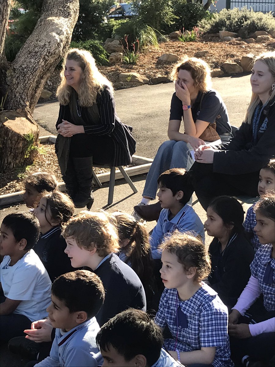 Today we  entertained our friends and teachers when we presented a puppet show. We made the puppets and retold the story. <a href="/rosehillps/">Rosehill PS</a>