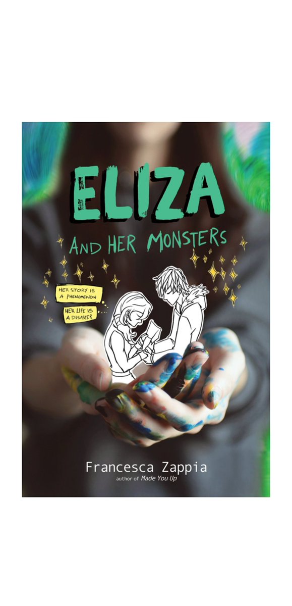 I can't believe it took me forever to pick this up & how fast I read it! I loved the geekiness - I don't know comics and forums, but I loved diving into it. It had art, friendship, fixing relationships, and doing what you loveEliza and Her Monsters by Francesca Zappia 