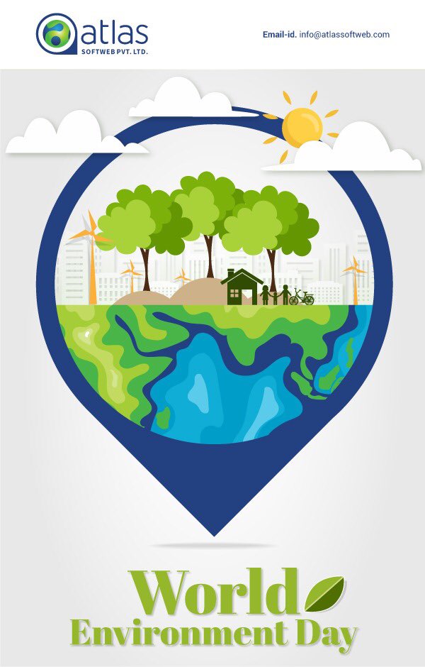 AtlasSoftWeb's tweet image. At Atlas, we pledge to be the instruments to protect and nurture our Earth. 
#EnviornmentDay2020 #WorldEnvironmentDay