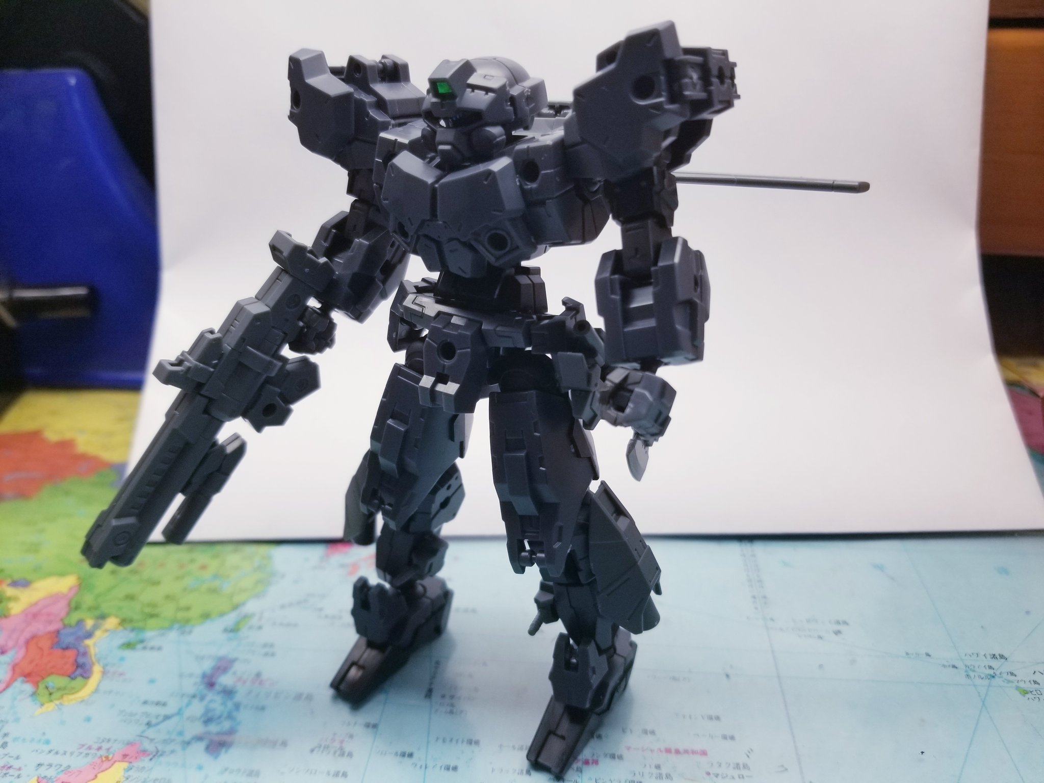 ট ইট র タートラー 30mm ダークグレーのラビオットに オプションアーマー等を付けたモノ 悪役感強めになりますね ティターンズ 数が欲しくなります 悪役連合軍も楽しそう 個人的にはこれがカッコいい 地味 じゃあもっとカッコいいの見せて