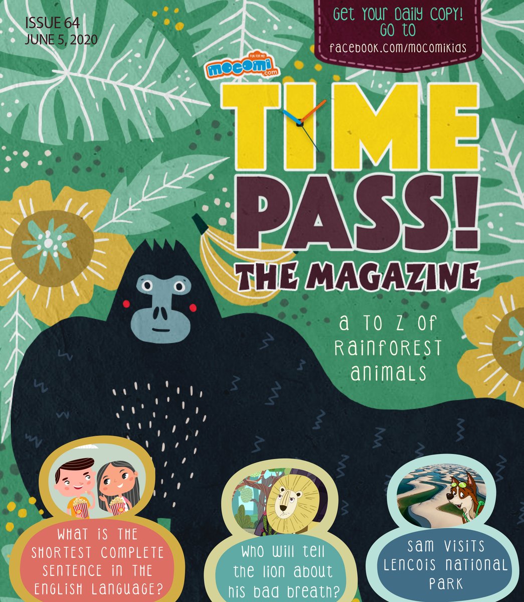 MocomiKids's tweet image. The Nutria is a rodent found in the rainforest who's faster in water than on land! Learn the A-Z of rainforest animals in #MocomiTimePass #Magazine #Issue64. 

Download it here mocomi.com/wp-content/upl…

Keep reading &amp;amp; share it with your friends!

#Stories #Activities #Games #Facts