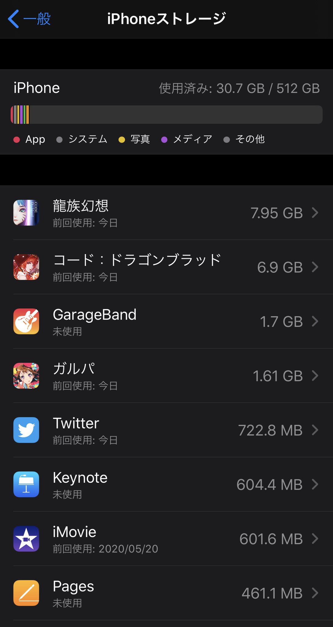 K4 Iphonexr Iphone11 Pro 容量の桁がおかしいwwwwww 一瞬見間違えたと思った ドラブラ T Co Uwno1oeulb Twitter