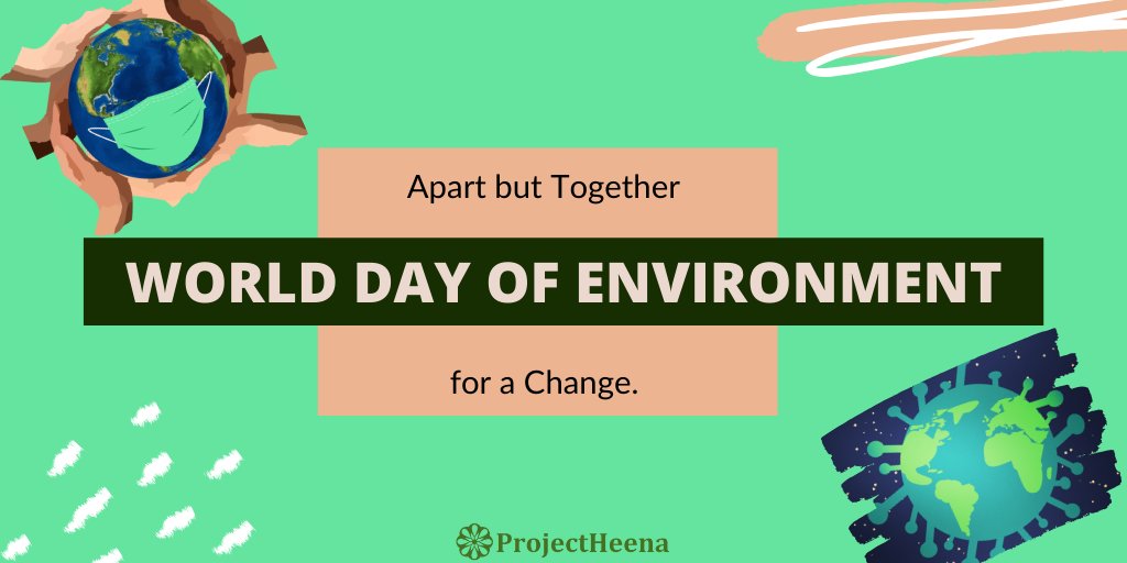 ProjectHeena's tweet photo. This pandemic has brought a significant transformation in our lifestyle. While we adapted to the challenges nature has thrown on us-we hope that in the time to come we will now love and respect nature more than ever...
Team pH thanks you...😊 https://t.co/H7FRnnu9Kk