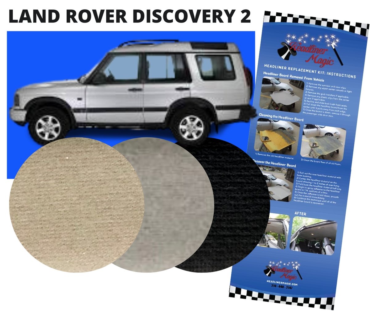 Top 51+ images land rover discovery 2 headliner material In