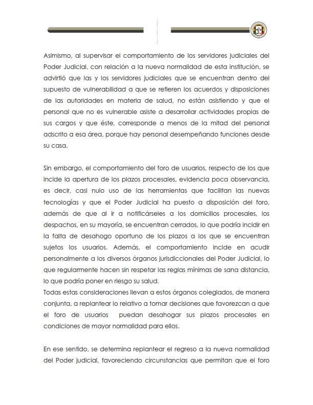 tsj_tabasco's tweet photo. Acuerdo General  Conjunto 06/2020.                                       Se abre hilo 👇🏻 https://t.co/dAVyXCqeQq