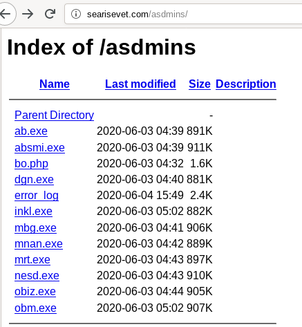 #malware #MassLogger #panel
Panel: //yatesassociates.co[.]za/panel/
Samples in opendir: //searisevet[.]com/asdmins/

<a href="/abuse_ch/">abuse.ch</a> <a href="/malwrhunterteam/">MalwareHunterTeam</a> <a href="/JAMESWT_MHT/">JAMESWT_MHT</a> <a href="/JCyberSec_/">Jake | JCyberSec_</a> <a href="/Spam404/">Spam404</a>