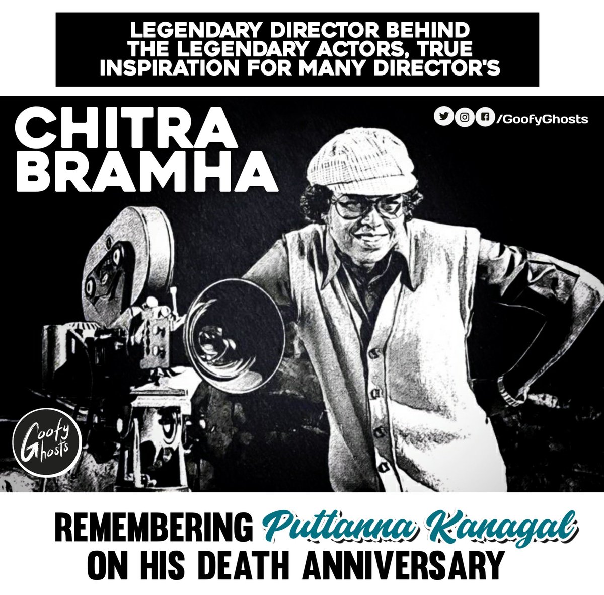 Remembering Chitra Bramha
#PuttannaKanagal Ravaru on his death Anniversary 

Men behind #Ramachari & #Jaleela 🔥