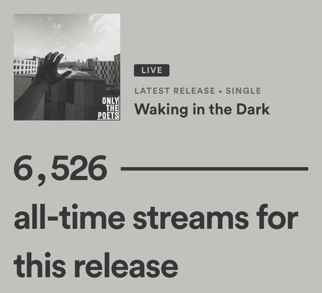 iJacksonx's tweet photo. 7am day of release 🤯 @onlythepoetsuk https://t.co/IQt37Apgz4