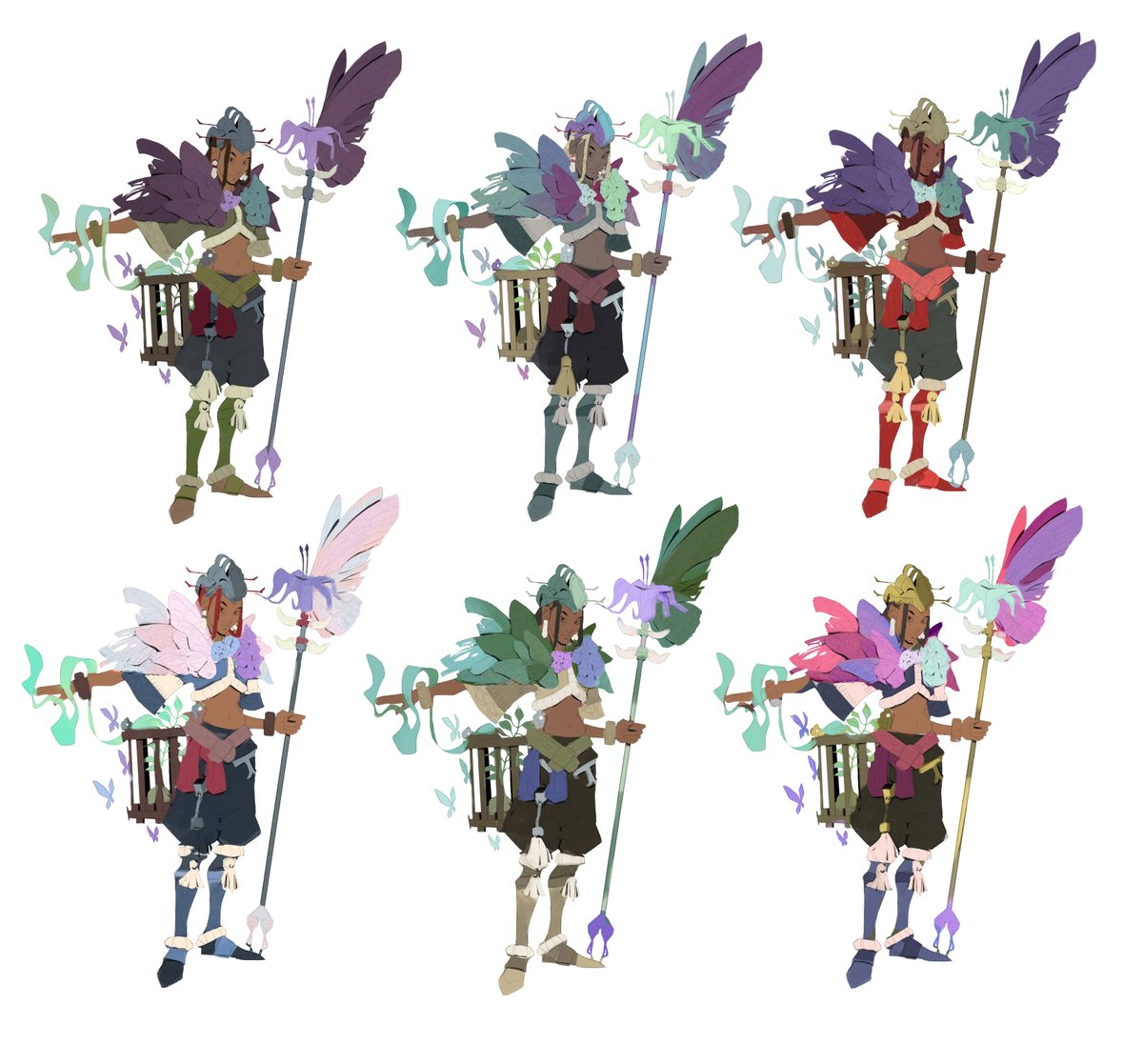 Kinda was debating on posting/not posting art during the current state of everything. 
But just because it's been a very positive thing in my life, here's some WIP from my class. I really love working on character design 